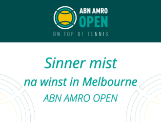 Sinner mist ABN Amro open - Tsitsipas vervanger