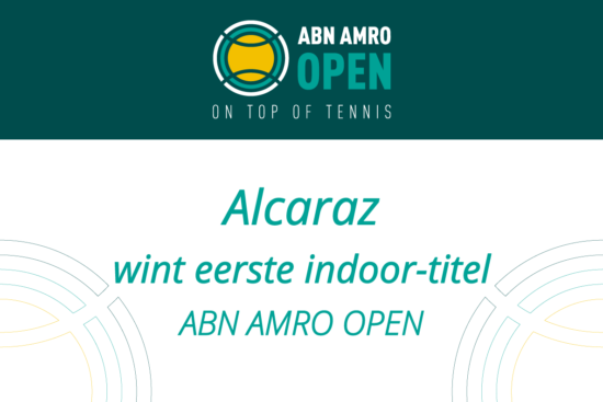 Carlos Alcaraz wint in Rotterdam