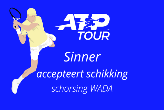 Sinner 3 maanden geschorst