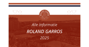 Alle informatie over Roland Garros 2025