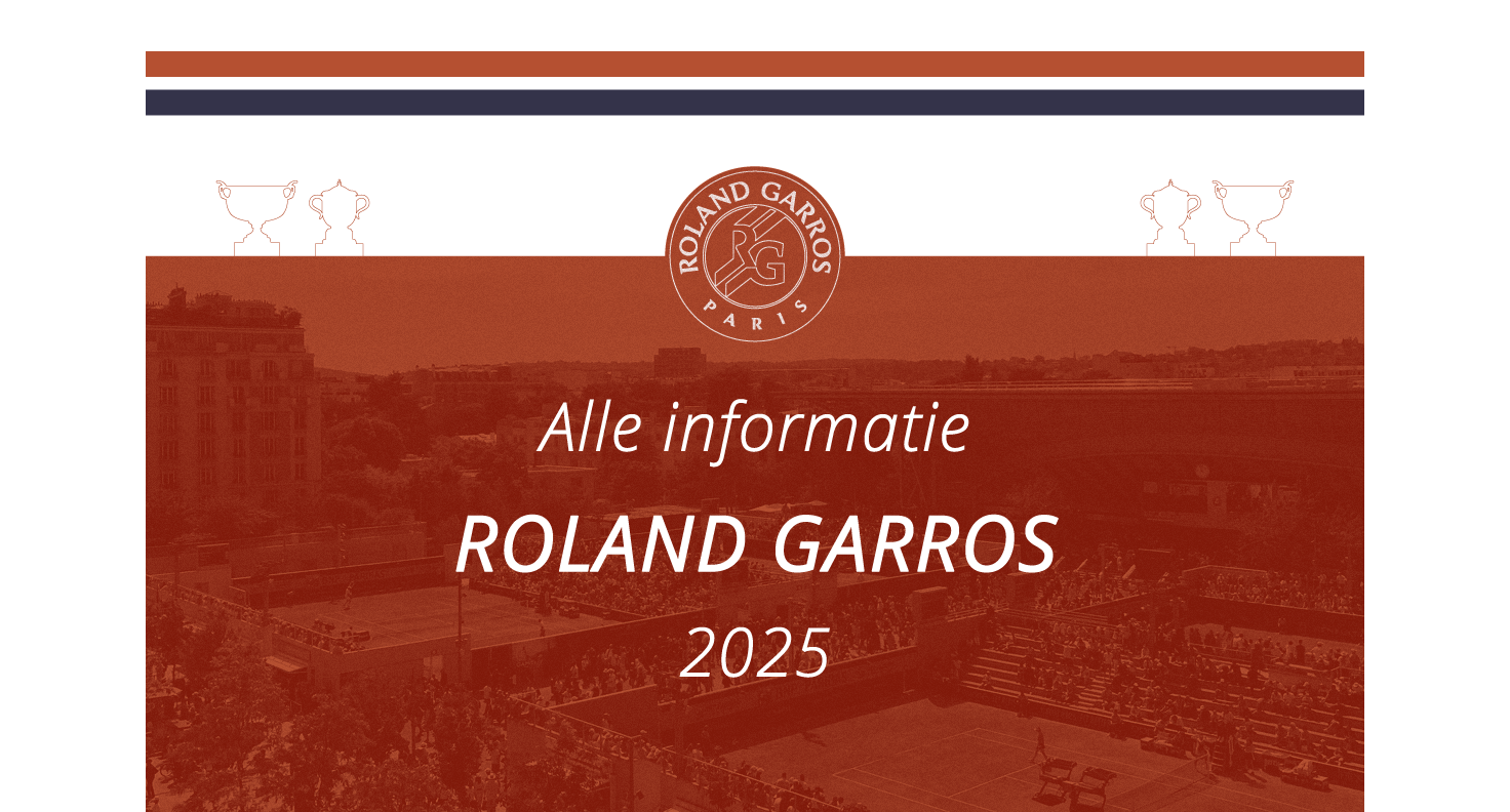 Alle info over Roland Garros 2025