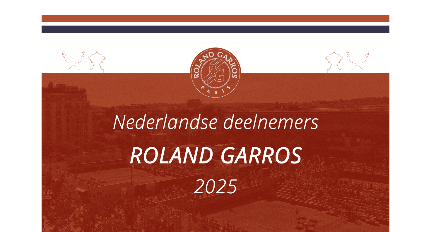 Welke Nederlanders doen er mee aan Roland Garros 2025