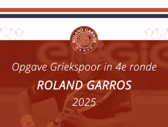 Opgave Griekspoor door blessure