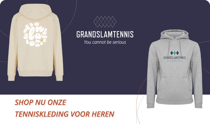advertentie heren tenniskleding
