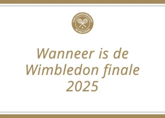 wanneer wordt de Wimbledon finale gespeeld
